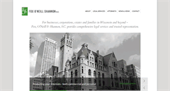 Desktop Screenshot of foslaw.com